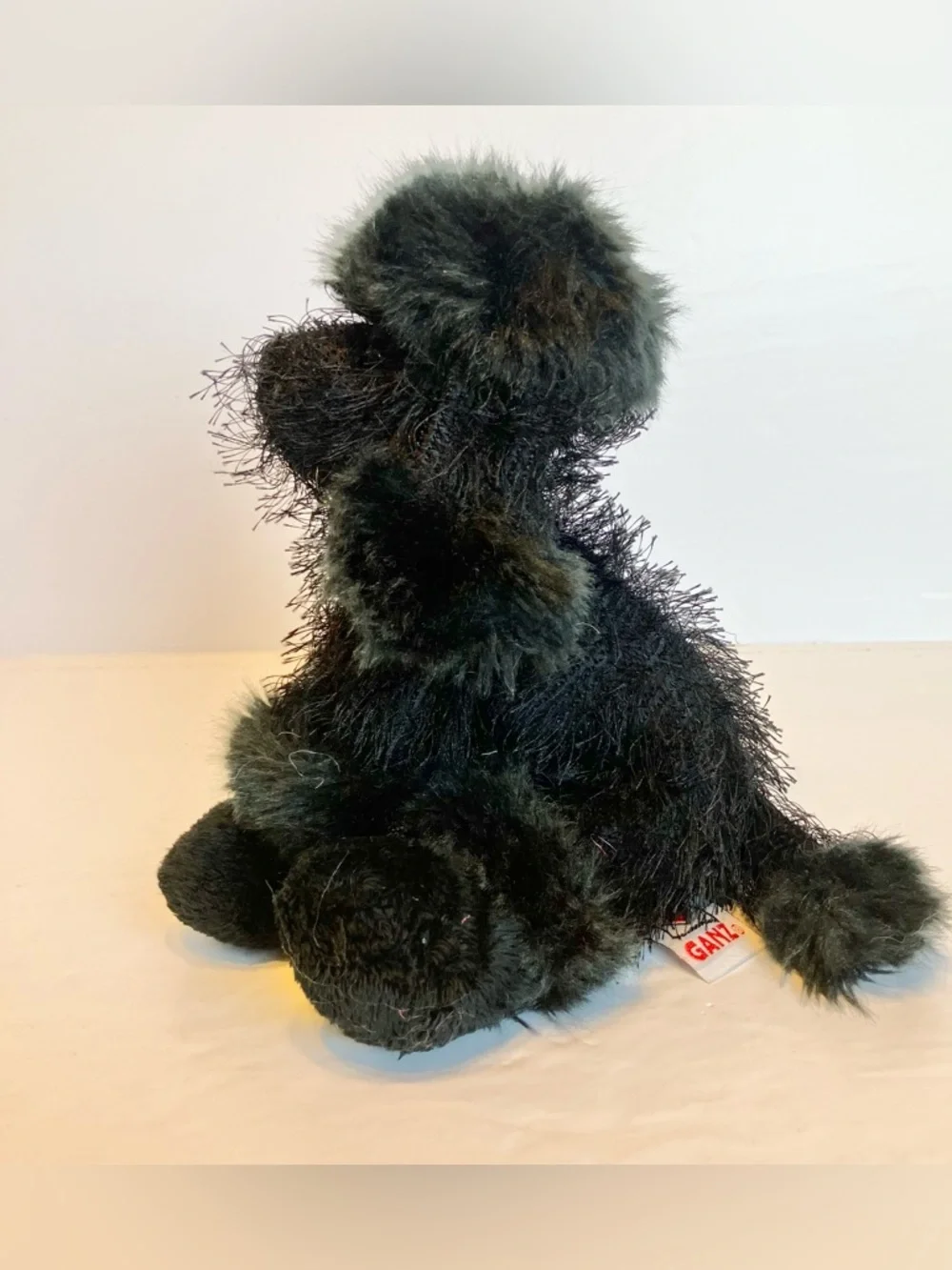 Ganz Webkinz Black Poodle & Lil‎ Kinz Black Poodle HM191 + HS191 Plush Set